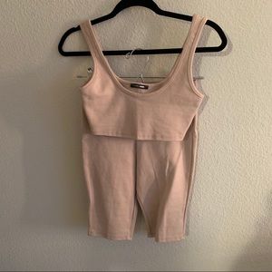 Fashion Nova Biker Short Set